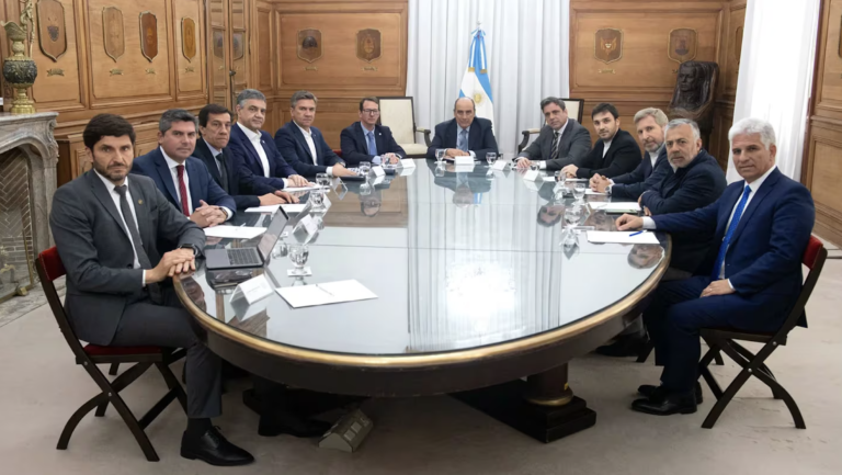 Nacho Torres y Gobernadores de JXC se reunieron con Francos